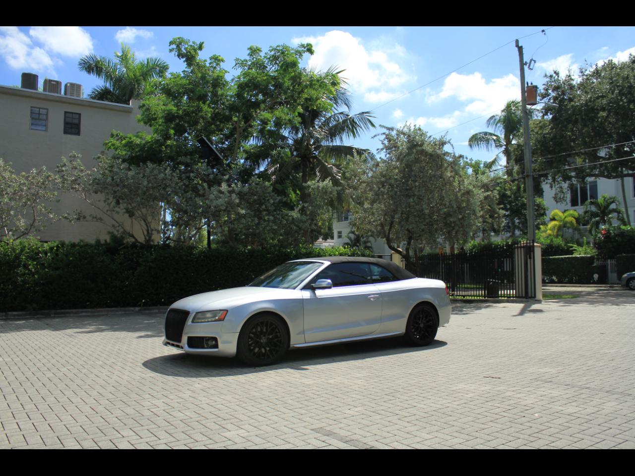 2011 Audi S5 3.0T Cabriolet quattro S tronic