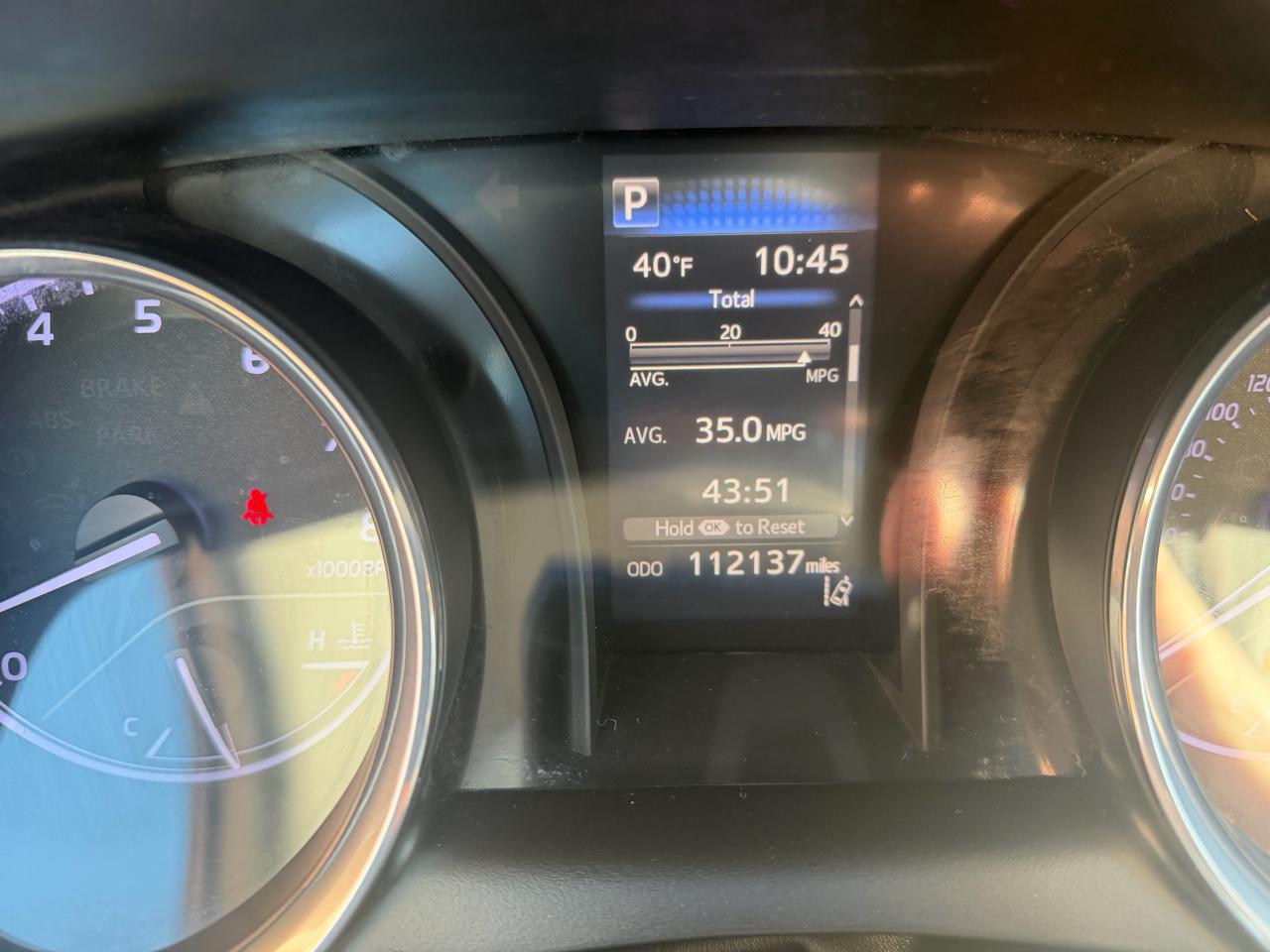 Toyota Camry LE 2019