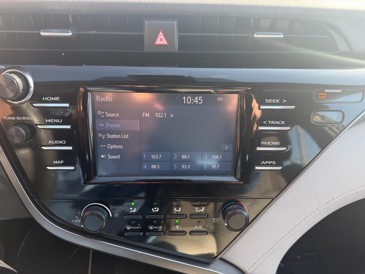 Toyota Camry LE 2019