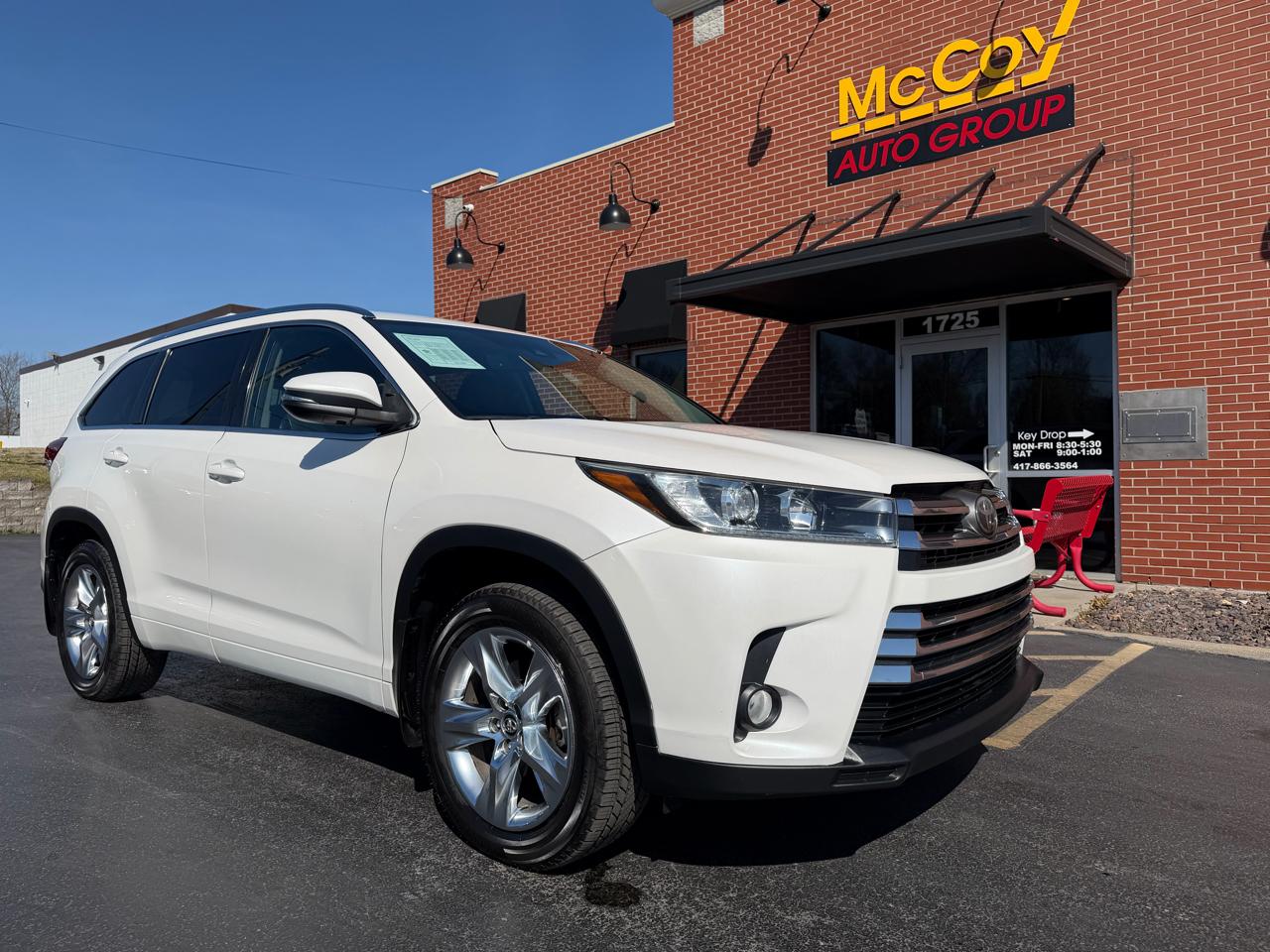 Toyota Highlander Limited V6 AWD (Natl) 2018