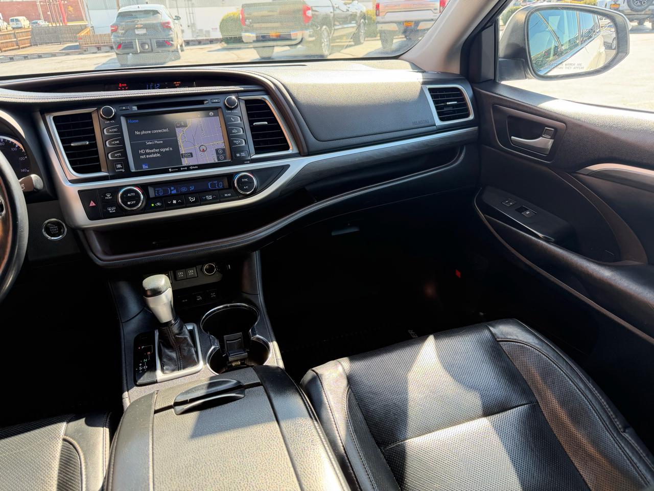 Toyota Highlander Limited V6 AWD (Natl) 2018