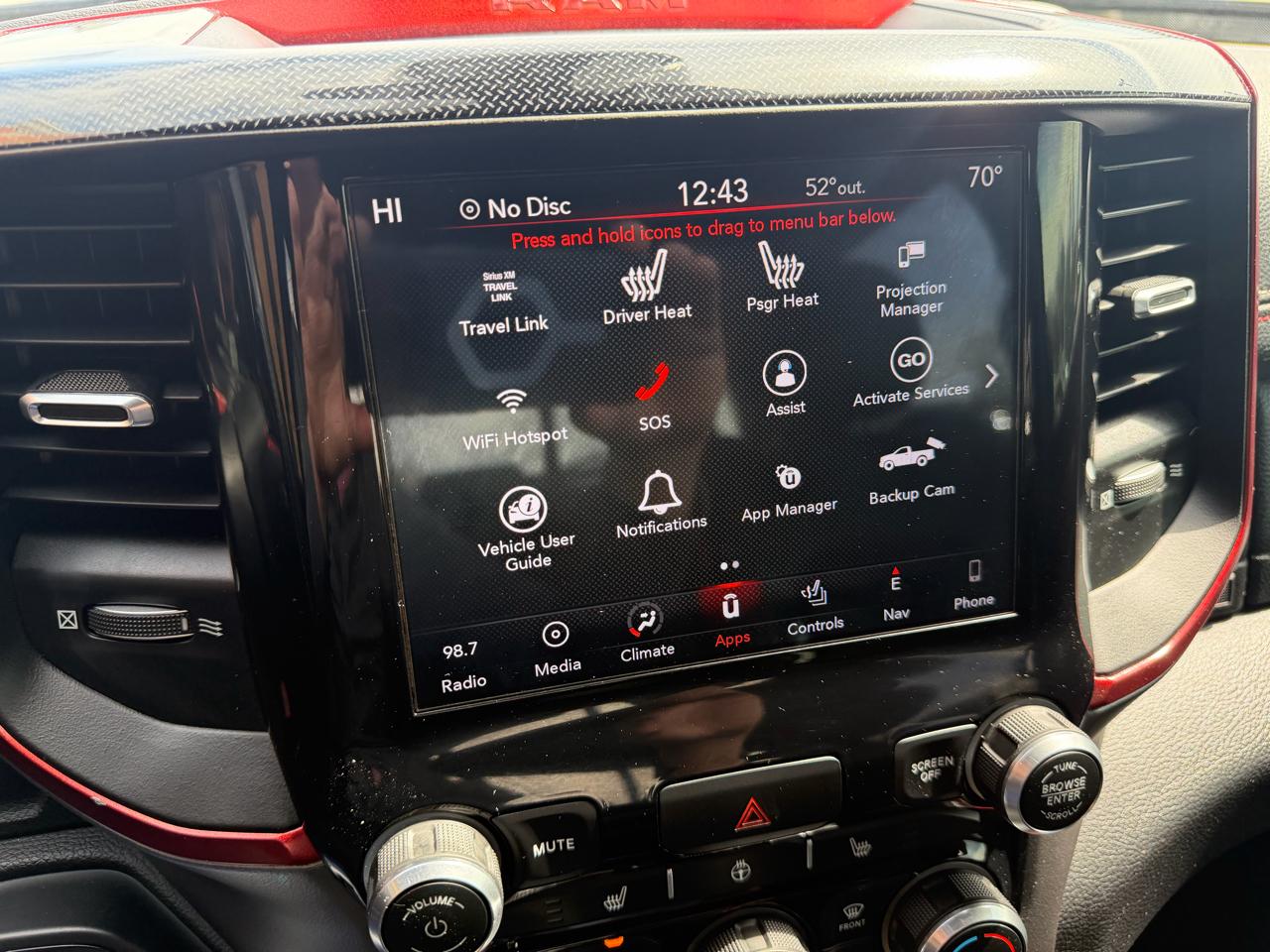 RAM 1500 Rebel Crew Cab 4WD 2019