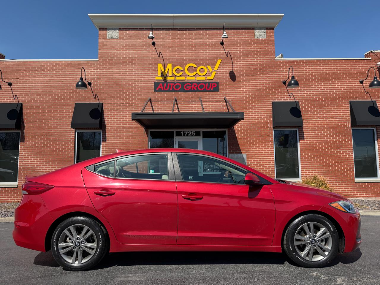 Hyundai Elantra SEL 2018