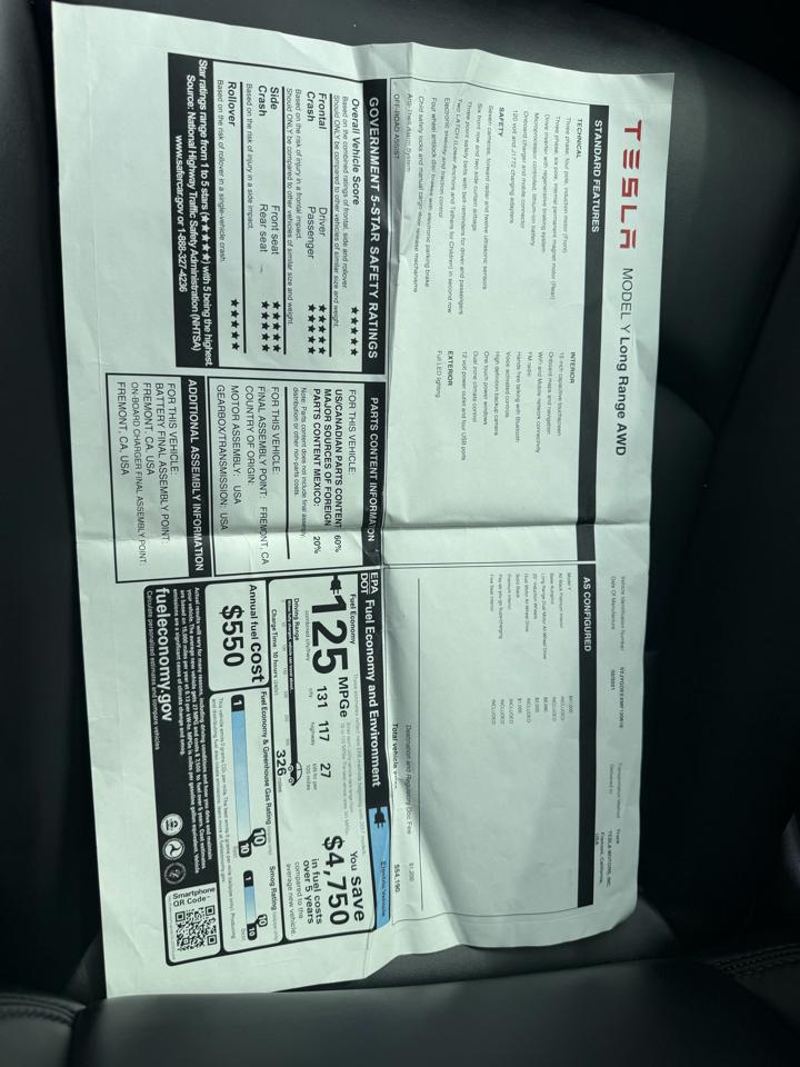 Tesla Model Y Long Range AWD 2021