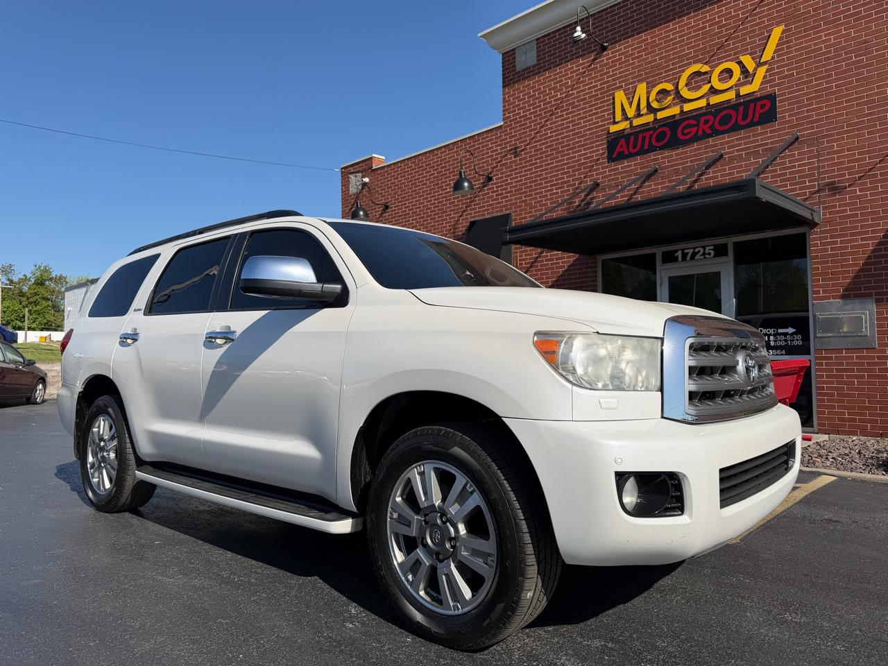 Toyota Sequoia 4WD 5.7L FFV Platinum (Natl) 2013