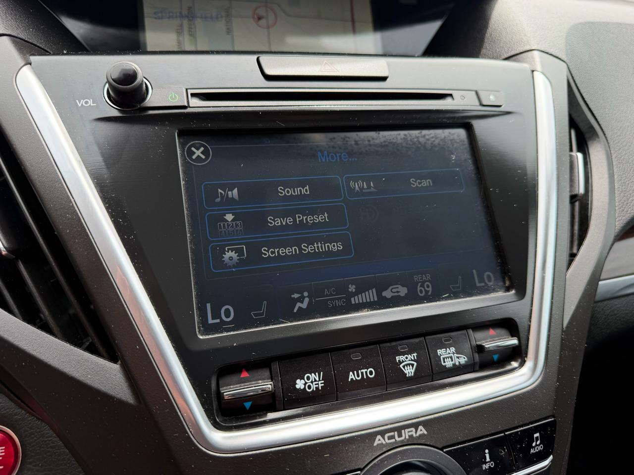 Acura MDX SH-AWD 4dr Tech Pkg 2015