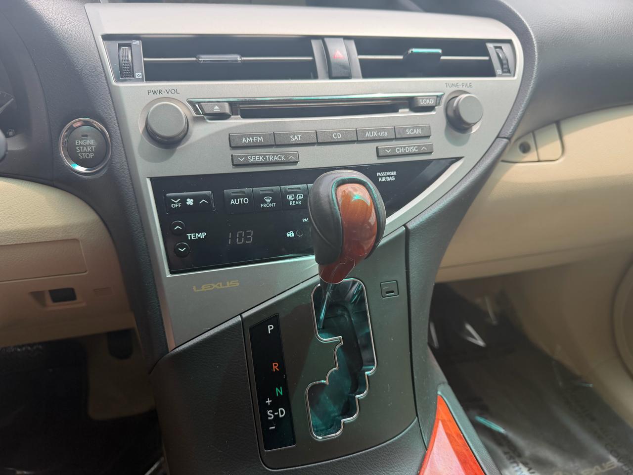 Lexus RX 350 FWD 4dr 2011