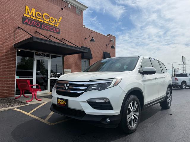 White 2016 Honda Pilot EX-L AWD SUV / Crossover All-Wheel Drive Automatic