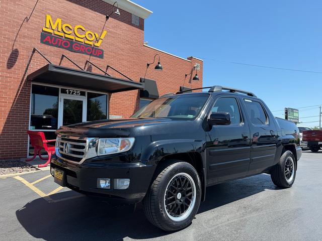 Black 2014 Honda Ridgeline RTL Pickup Truck Four-Wheel Drive Automatic