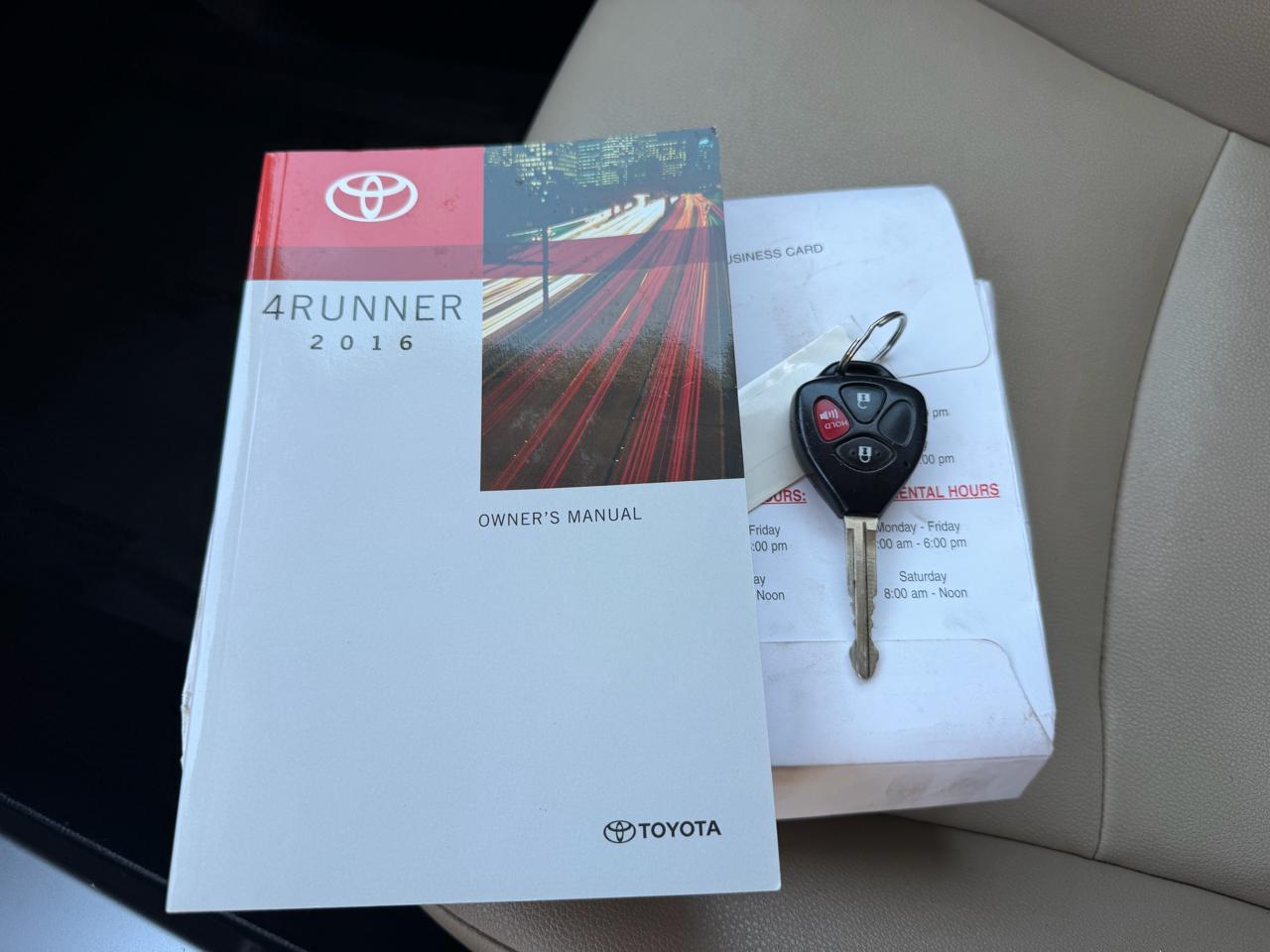 Toyota 4Runner SR5 Premium 4WD 2016