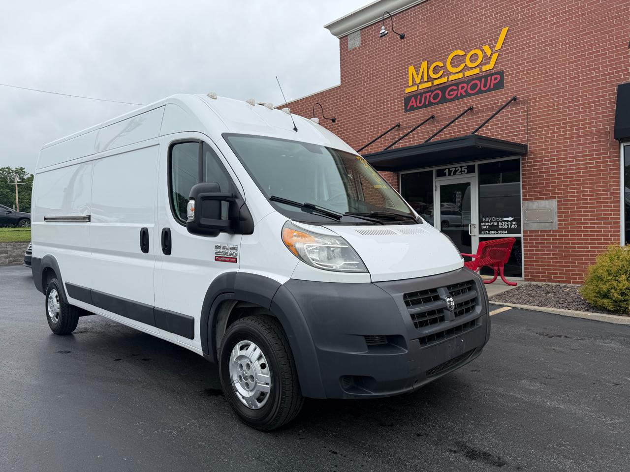 RAM ProMaster Cargo Van 2500 High Roof 159" WB 2017