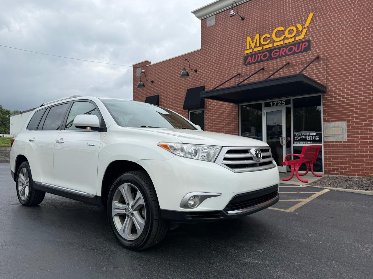 Toyota Highlander 4WD 4dr V6 Limited (Natl) 2012