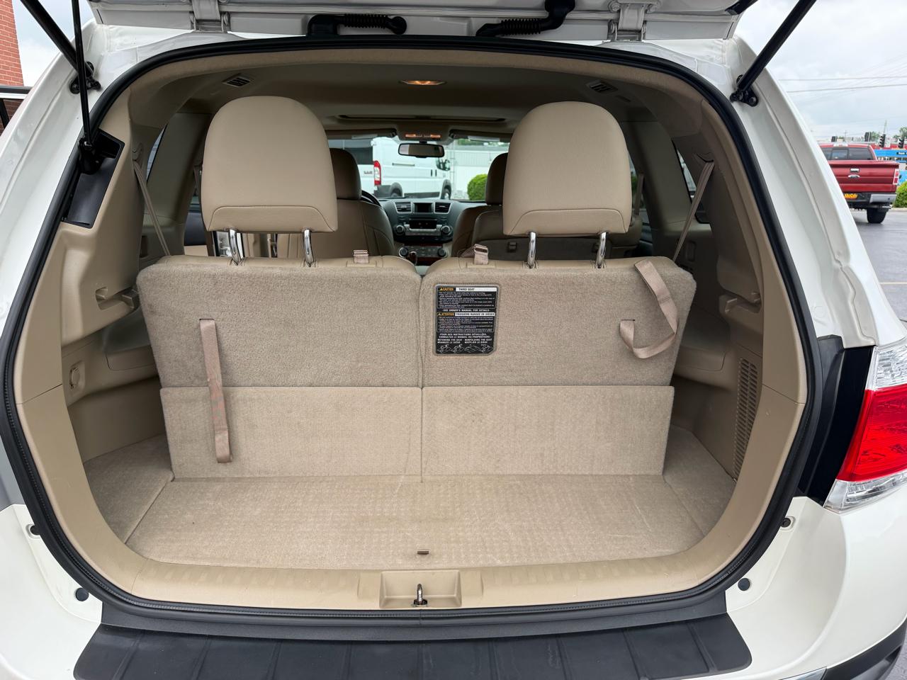 Toyota Highlander 4WD 4dr V6 Limited (Natl) 2012