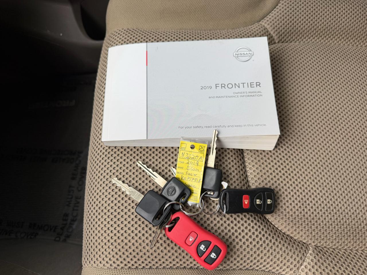 Nissan Frontier Crew Cab 4x4 SV Auto 2019