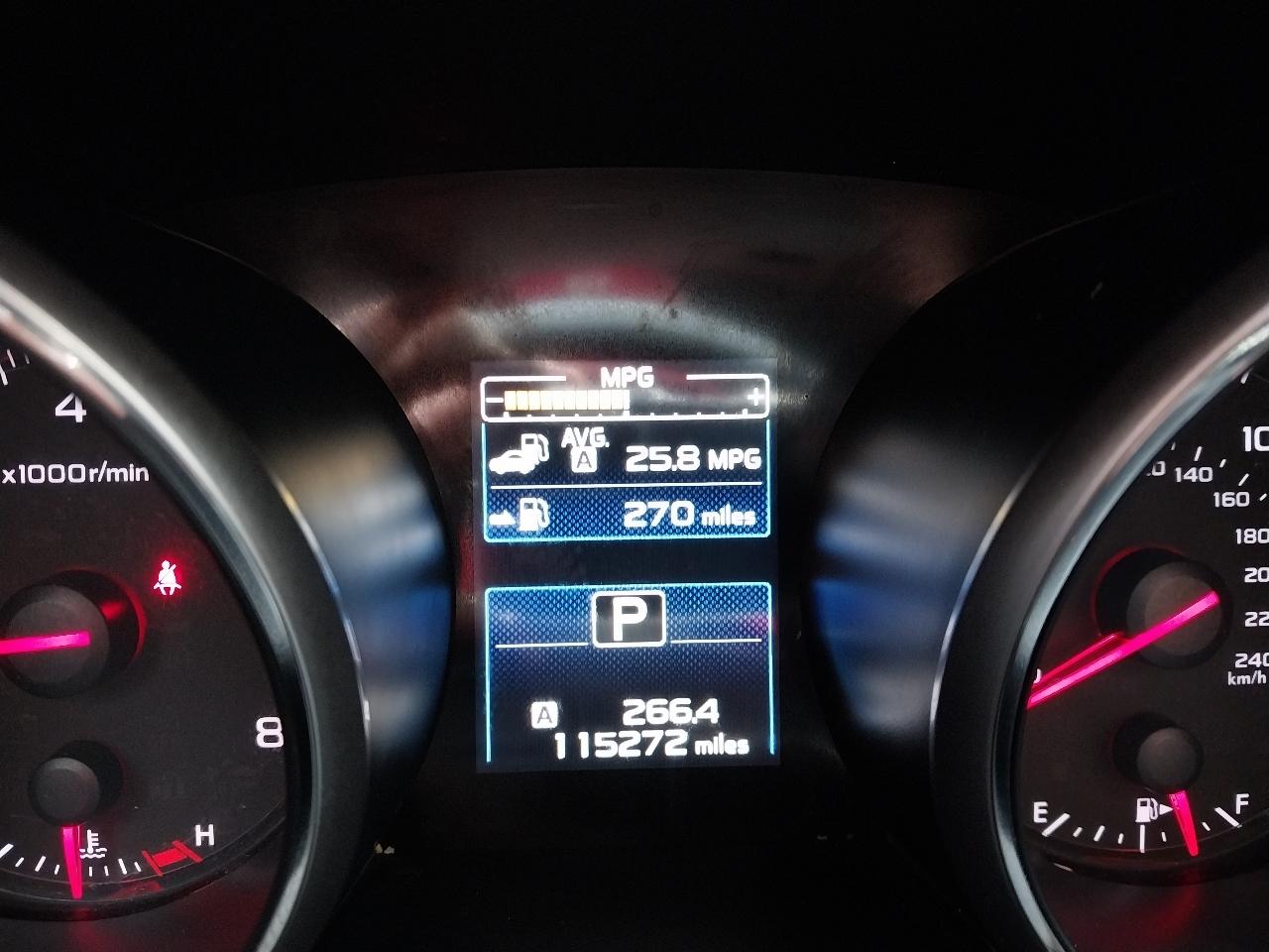 Subaru Outback 2.5i 2017