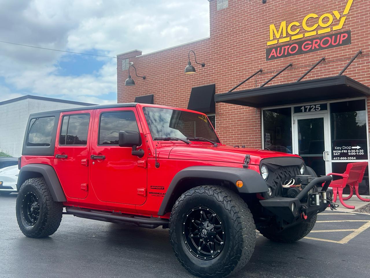 Jeep Wrangler Unlimited Sport 4x4 2017