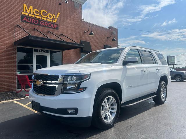 White 2018 Chevrolet Tahoe LT 4WD SUV / Crossover Four-Wheel Drive Automatic