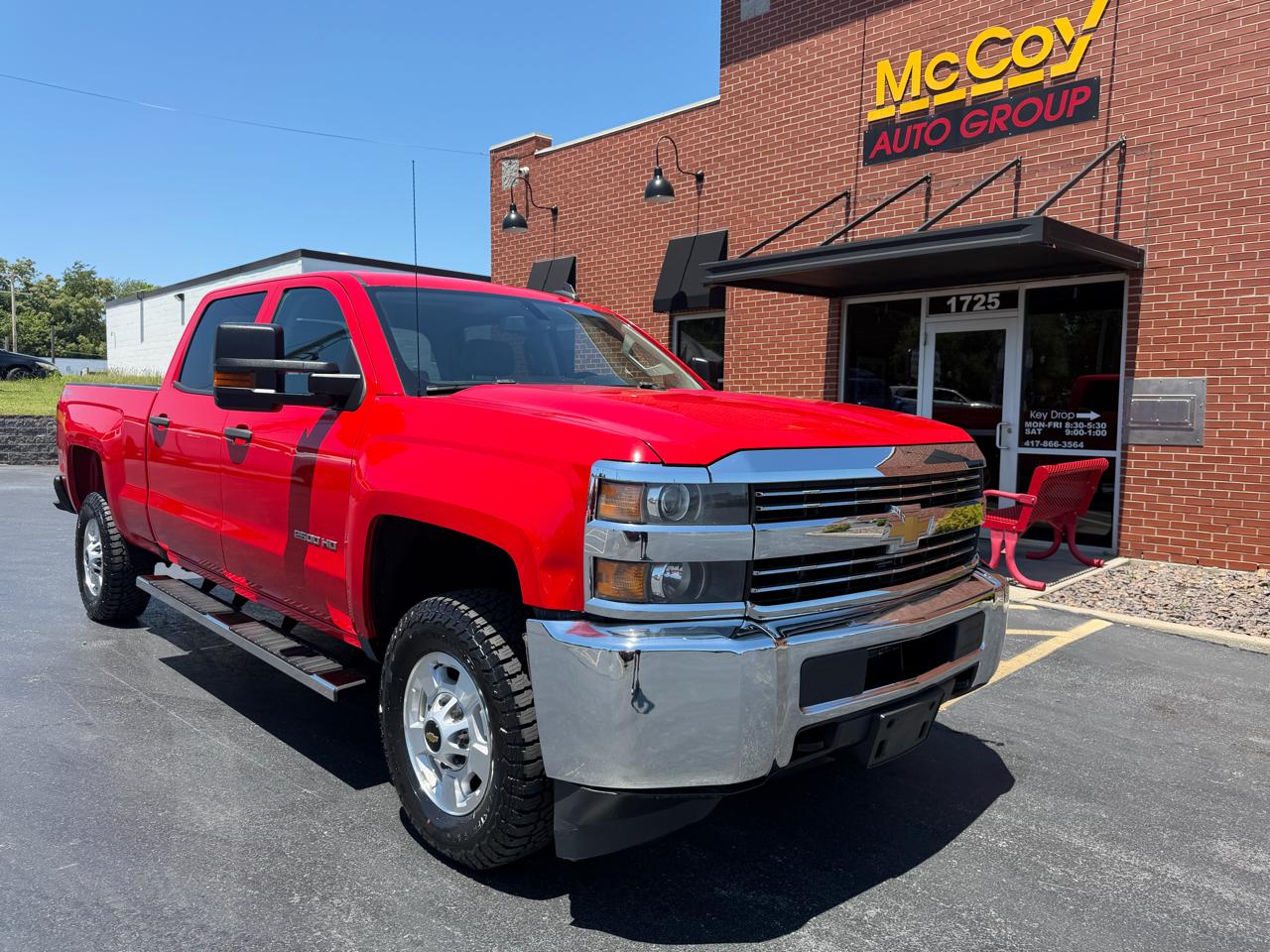 Chevrolet Silverado 2500HD 4WD Crew Cab 153.7" Work Truck 2016