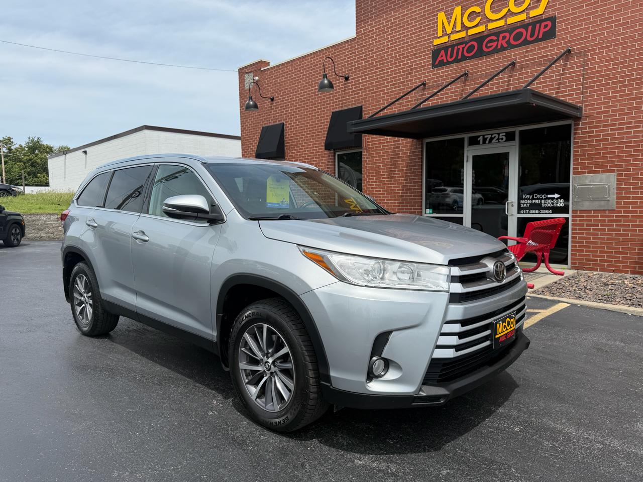 Toyota Highlander XLE AWD V6 2019