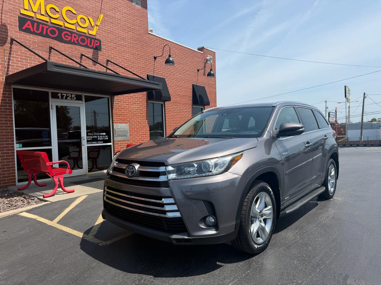 Toyota Highlander Hybrid Limited V6 AWD (Natl) 2018
