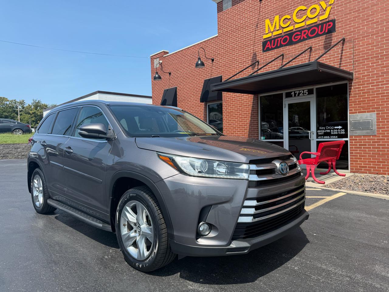 Toyota Highlander Hybrid Limited V6 AWD (Natl) 2018