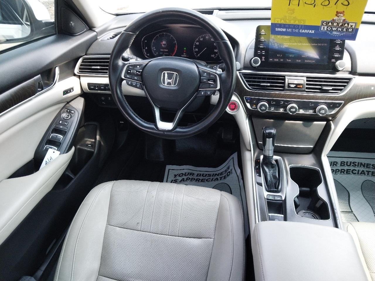 Honda Accord Sedan Touring Auto 2018