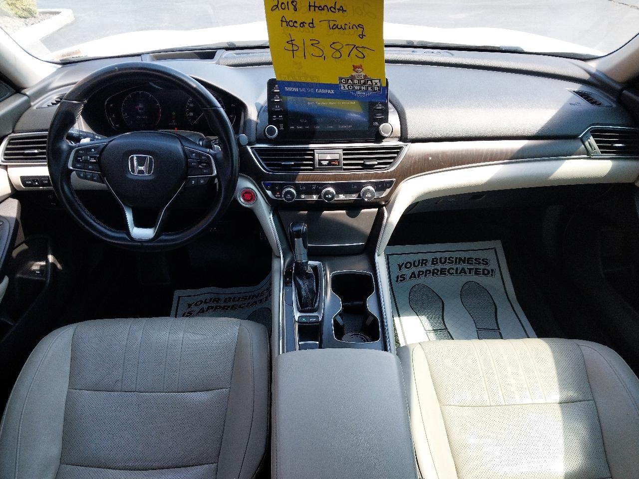 Honda Accord Sedan Touring Auto 2018