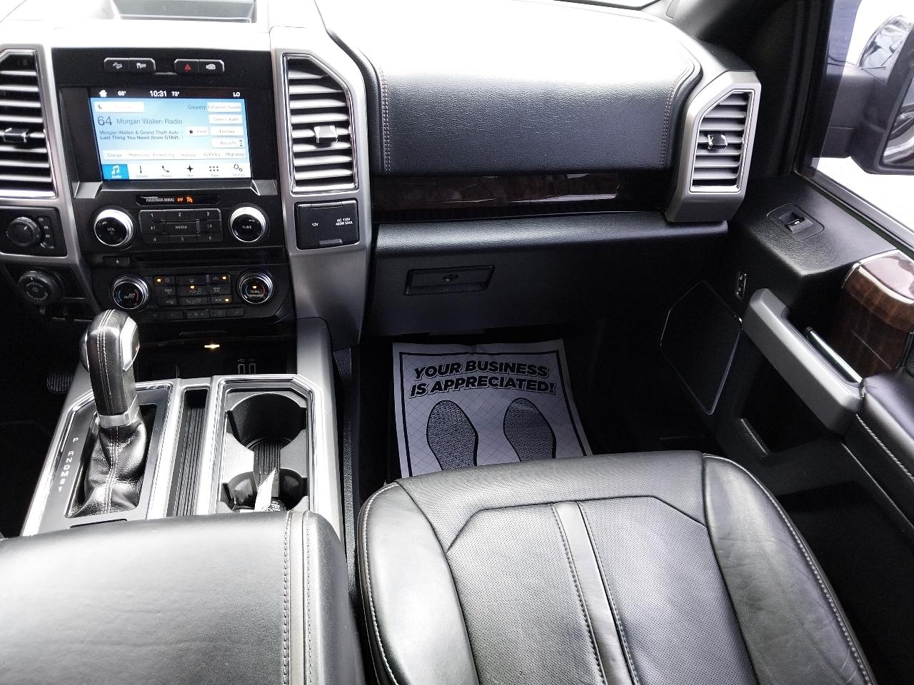 Ford F-150 Platinum SuperCrew 4WD 2016