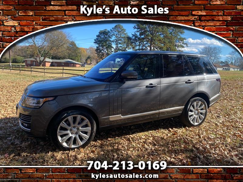 2016 Land Rover Range Rover Supercharged