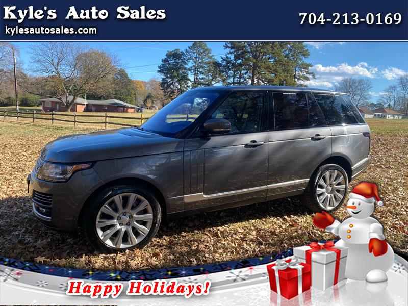 2016 Land Rover Range Rover Supercharged