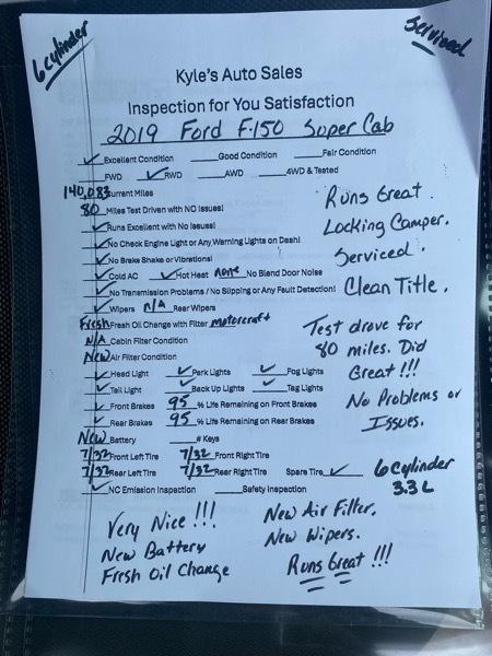 Ford F-150 XL SuperCab 6.5-ft. Bed 2WD 2019