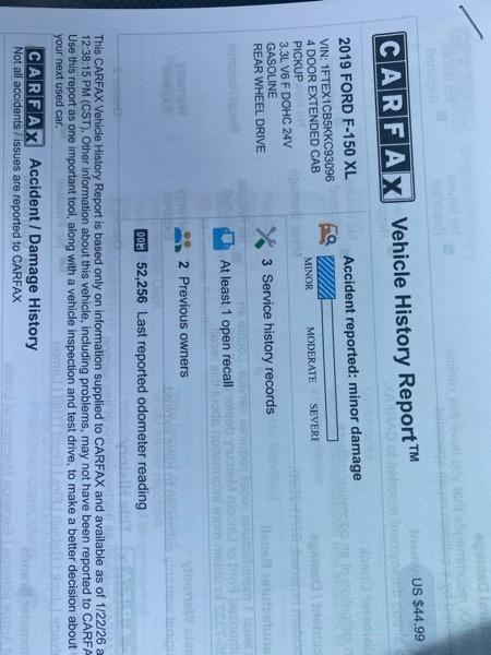 Ford F-150 XL SuperCab 6.5-ft. Bed 2WD 2019