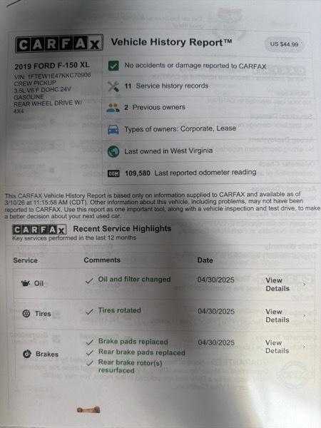 Ford F-150  2019