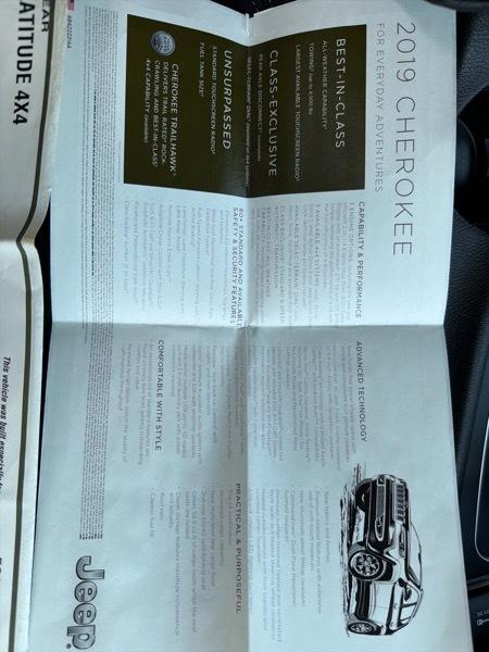 Jeep Cherokee Latitude 4WD 2019