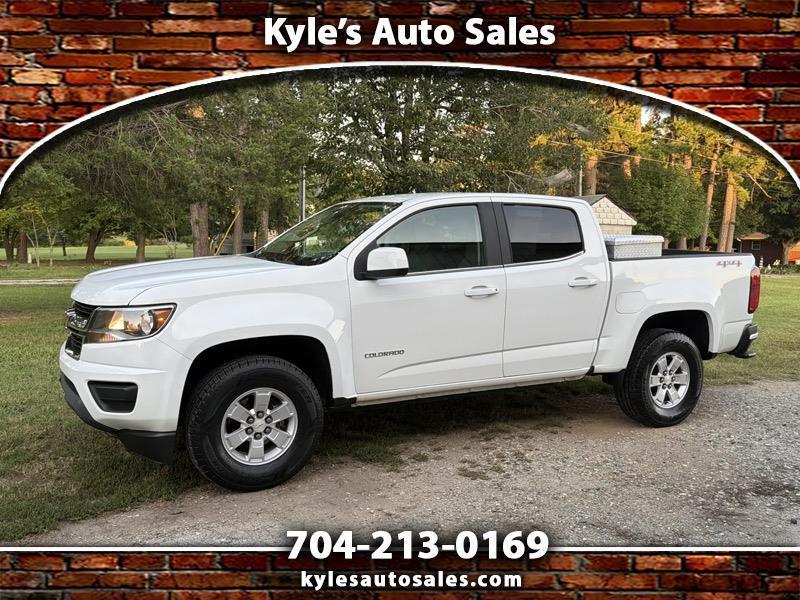 2019 Chevrolet Colorado Work Truck Crew Cab 4WD Short Box