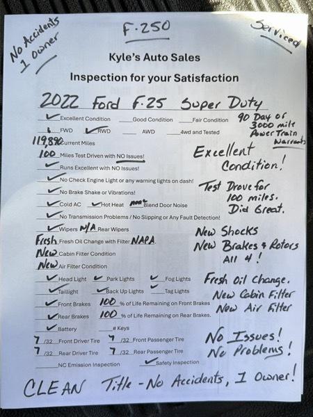 Ford F-250 SD XL SuperCab 2WD 2022