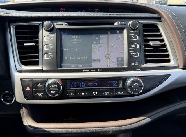 Toyota Highlander XLE V6 AWD (Natl) 2019