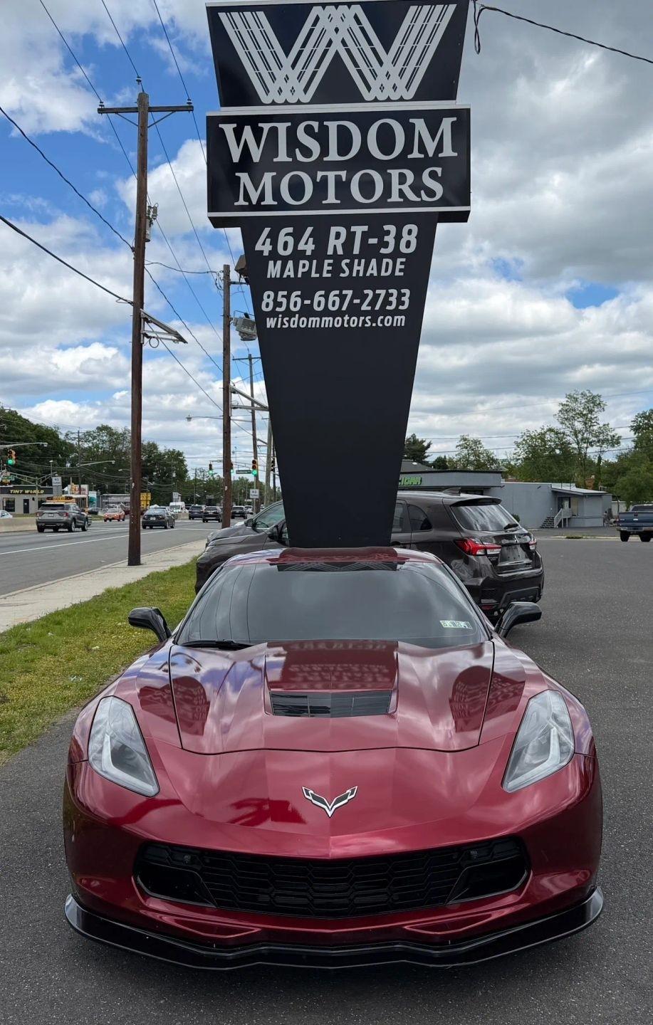 2016 Chevrolet Corvette 2dr Stingray Z51 Cpe w/3LT