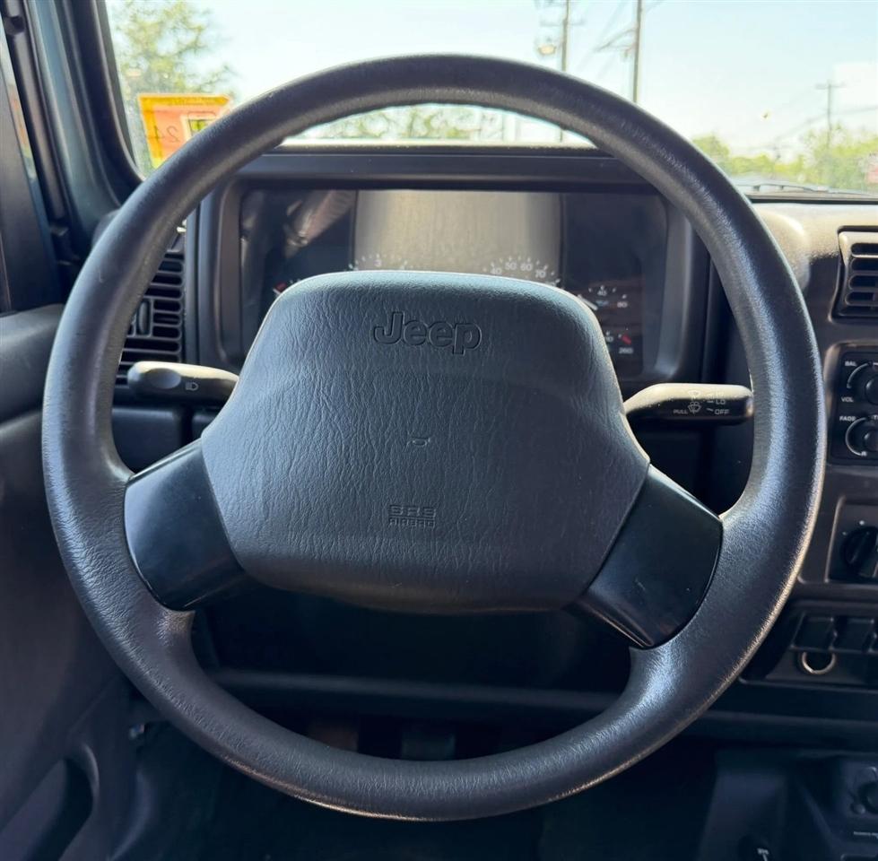 Jeep Wrangler 2dr SE 1999