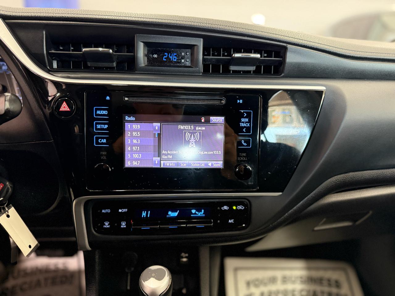 Toyota Corolla LE Eco 2018