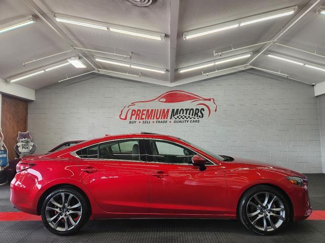 Red 2016 Mazda MAZDA6 Sedan Front-Wheel Drive Automatic