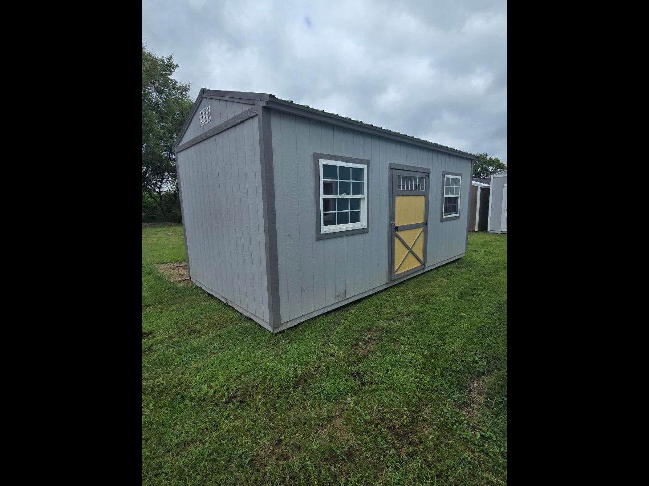 2021 EZ Portable Buildings Side Garden Shed 
