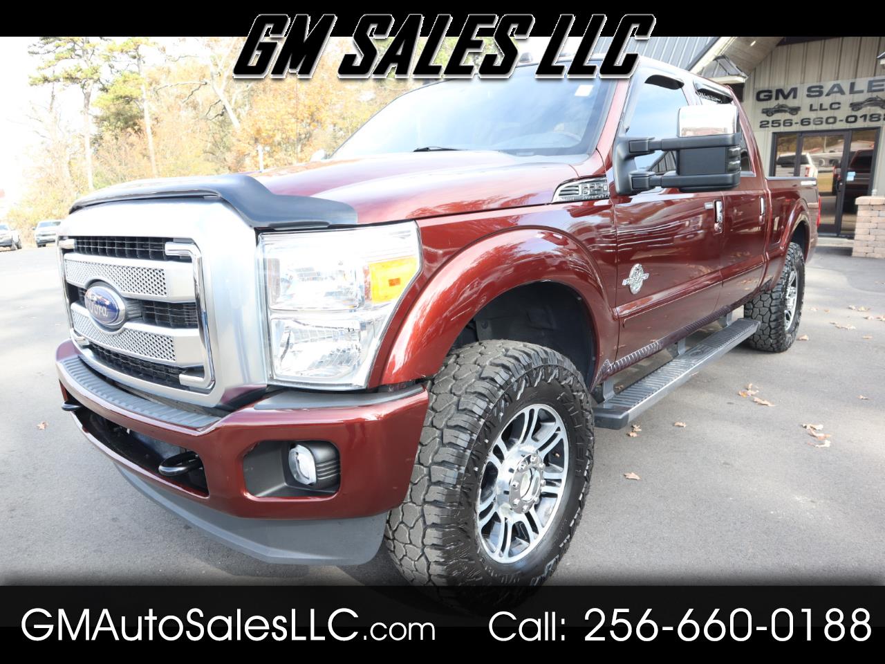 2016 Ford Super Duty F-250 SRW 4WD Crew Cab 156" Platinum