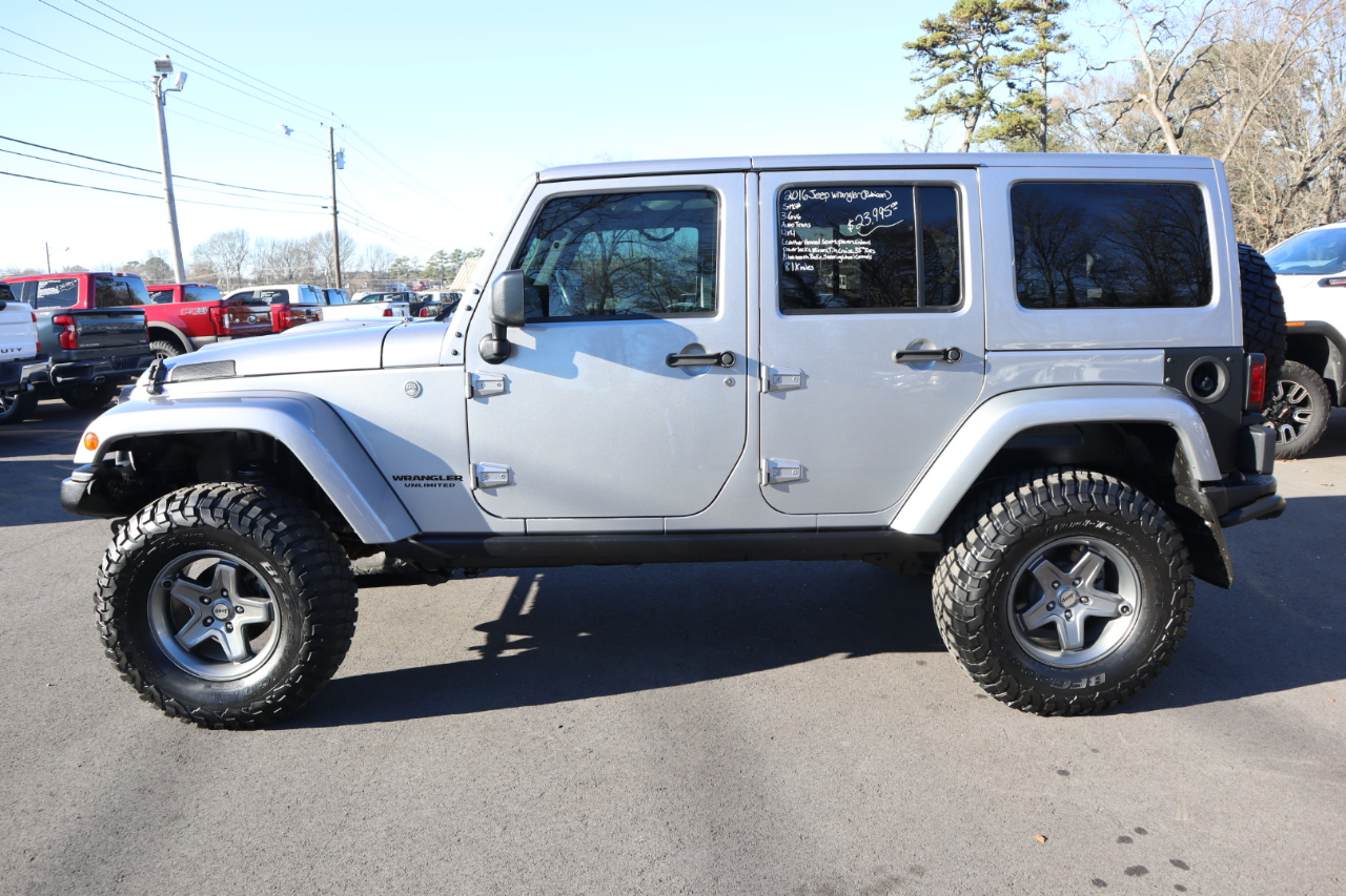 Jeep Wrangler Unlimited 4WD 4dr Rubicon 2016