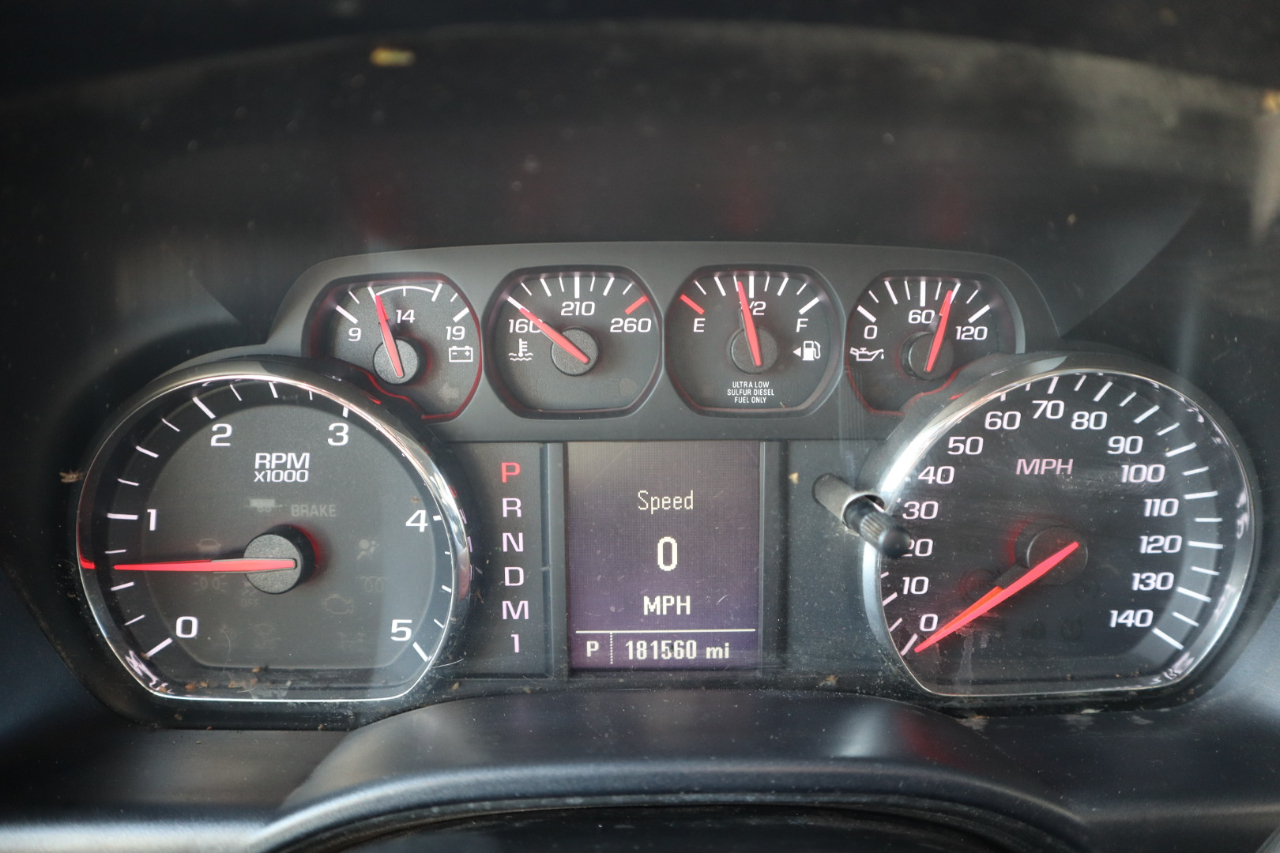 Chevrolet Silverado 3500HD 4WD Crew Cab 171.5" WB, 59.06" CA WT 2016