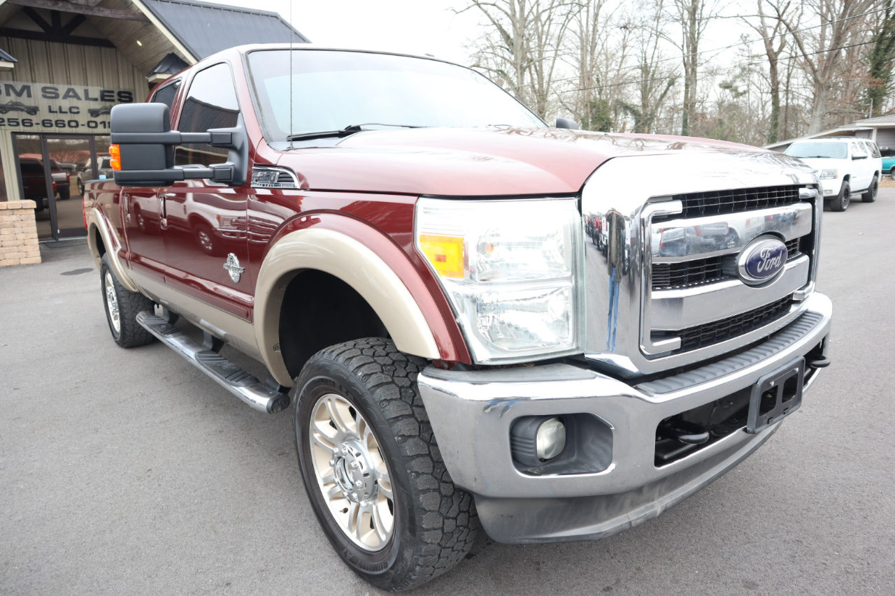 Ford Super Duty F-250 SRW 4WD Crew Cab 156" Lariat 2012