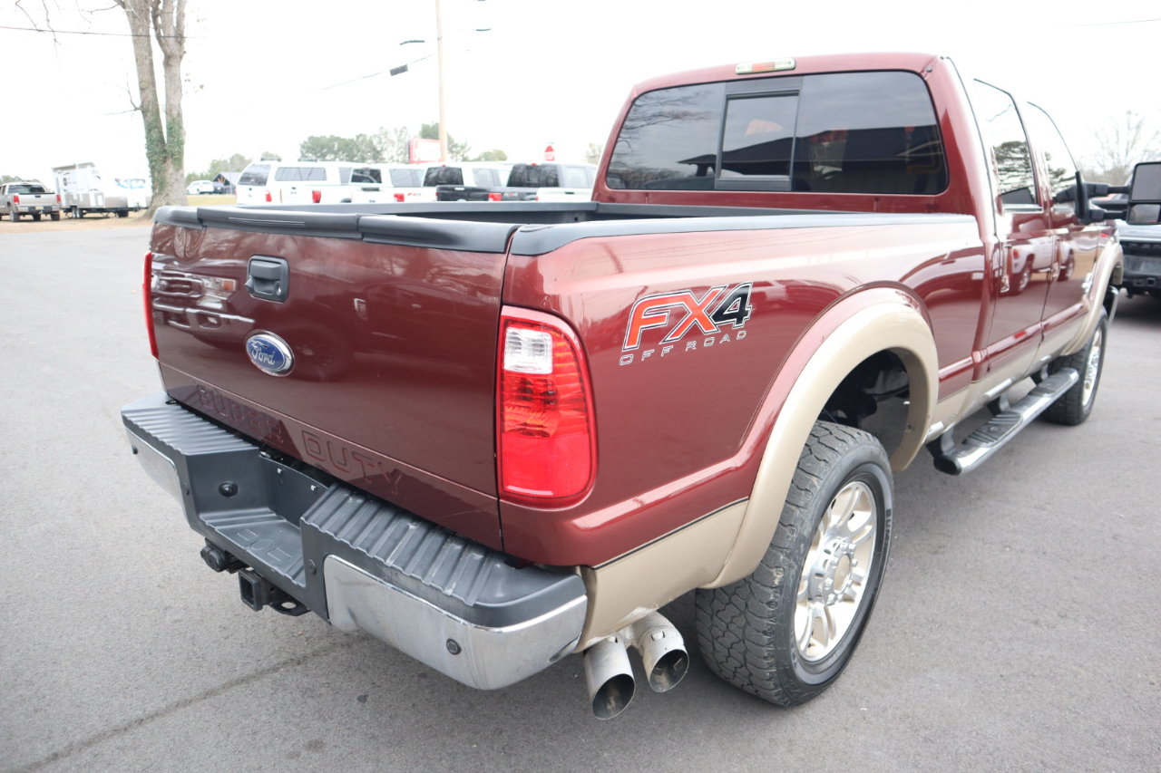 Ford Super Duty F-250 SRW 4WD Crew Cab 156" Lariat 2012