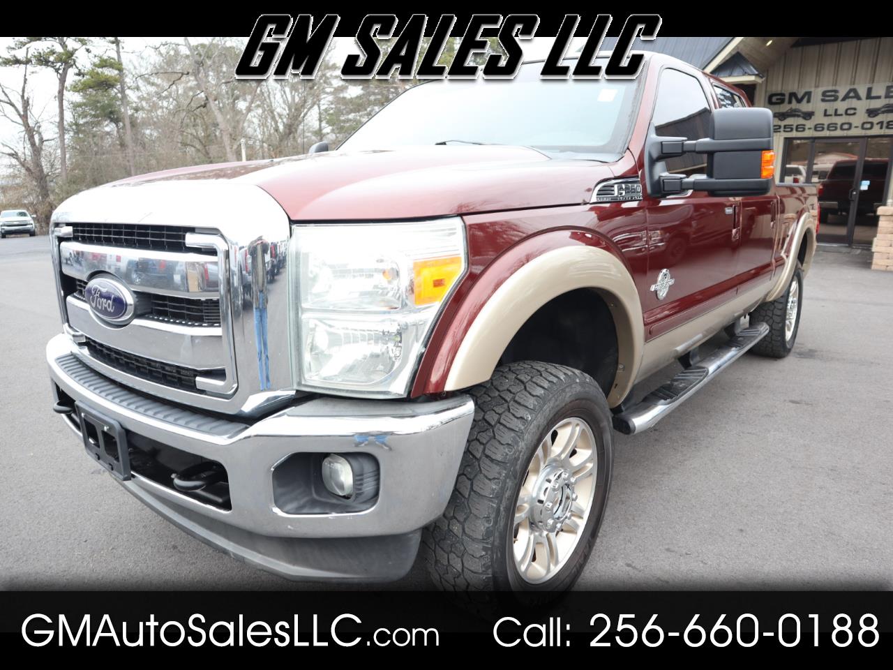 2012 Ford Super Duty F-250 SRW 4WD Crew Cab 156" Lariat