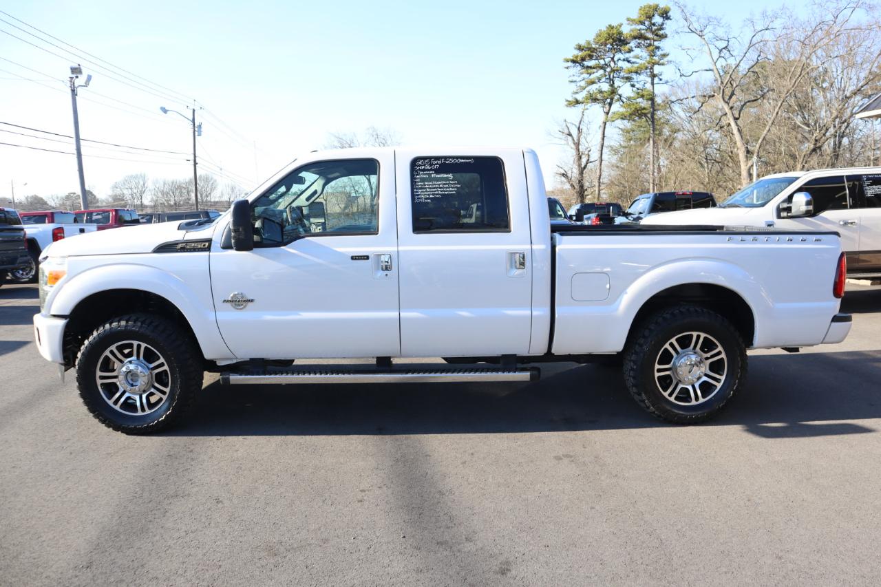 Ford Super Duty F-250 SRW 4WD Crew Cab 156" Platinum 2015