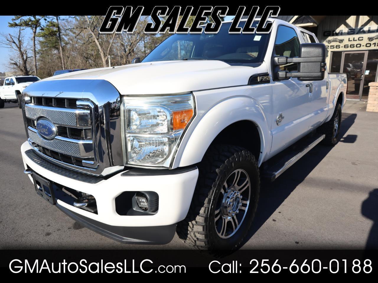2015 Ford Super Duty F-250 SRW 4WD Crew Cab 156" Platinum